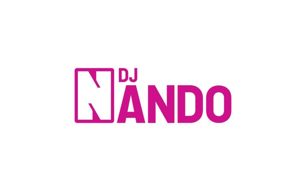 Logo van DJ Nando in kleur